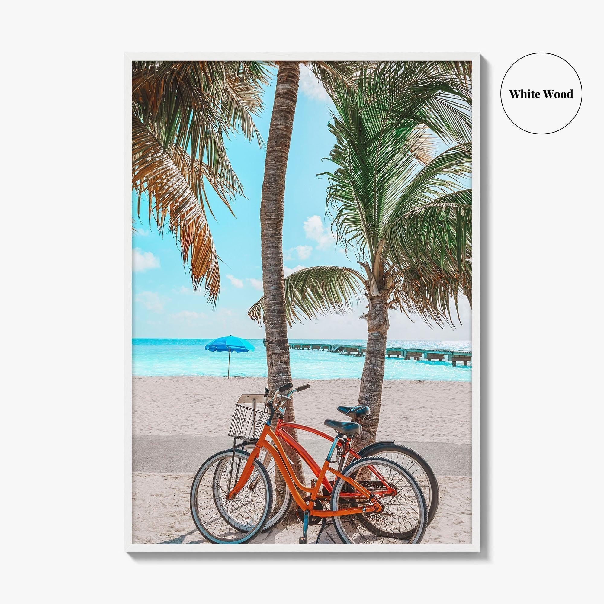 Key West Fine Art Photo Print, Florida, Clarence S Higgs Memorial Beach, USA Poster