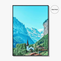 Lauterbrunnen Valley Fine Art Photo Print, Switzerland, Swiss Alps, Bernese Oberland, Poster
