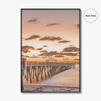 Jupiter Fine Art Photo Print, Juno Beach Pier, Juno Florida USA Poster