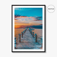 Islamorada Fine Art Photo Print, Florida Keys, FL, USA, Dock, Pier, Poster