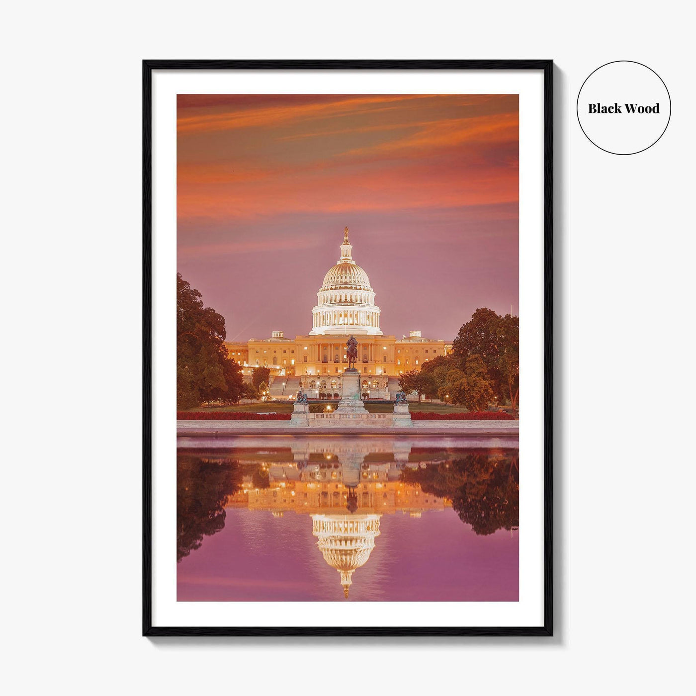Washington DC Fine Art Photo Print, United States Capitol Building, Wall Decor Poster