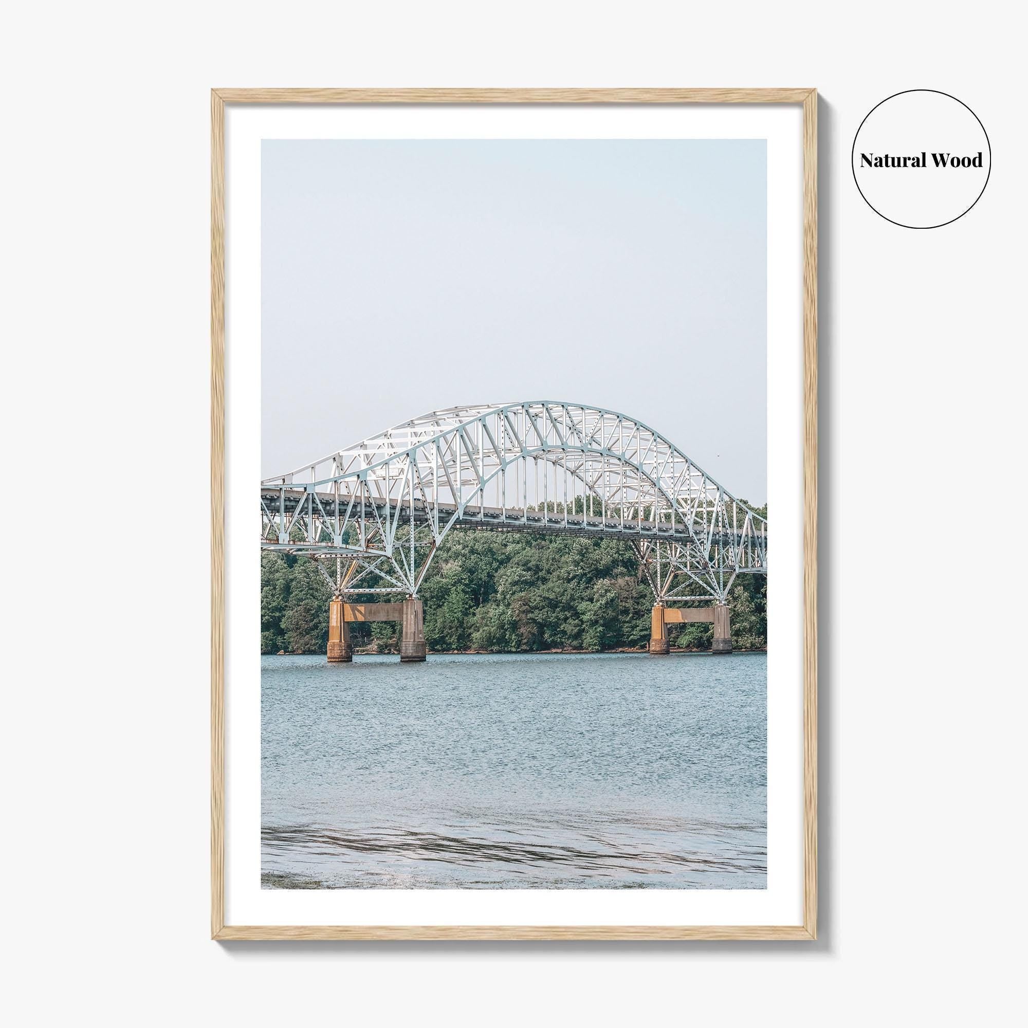 Maryland Fine Art Photo Print, Thomas J Hatem Memorial Bridge, Havre de Grace