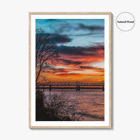 Memphis Fine Art Photo Print, TN, USA, Mississippi River, Wall Decor