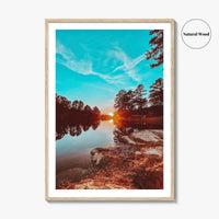 Lexington South Carolina Fine Art Photo Print, Gibson Pond Park, USA Wall Decor Poster