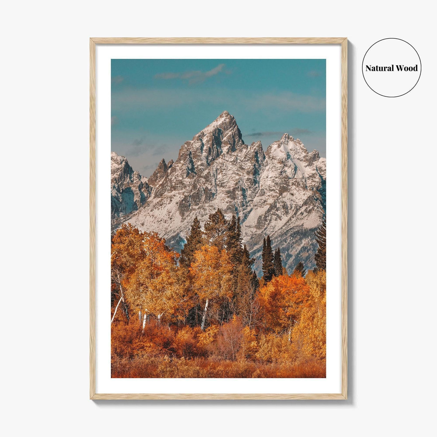 Grand Teton National Park Fine Art Photo Print, Teton Range, Wyoming Poster