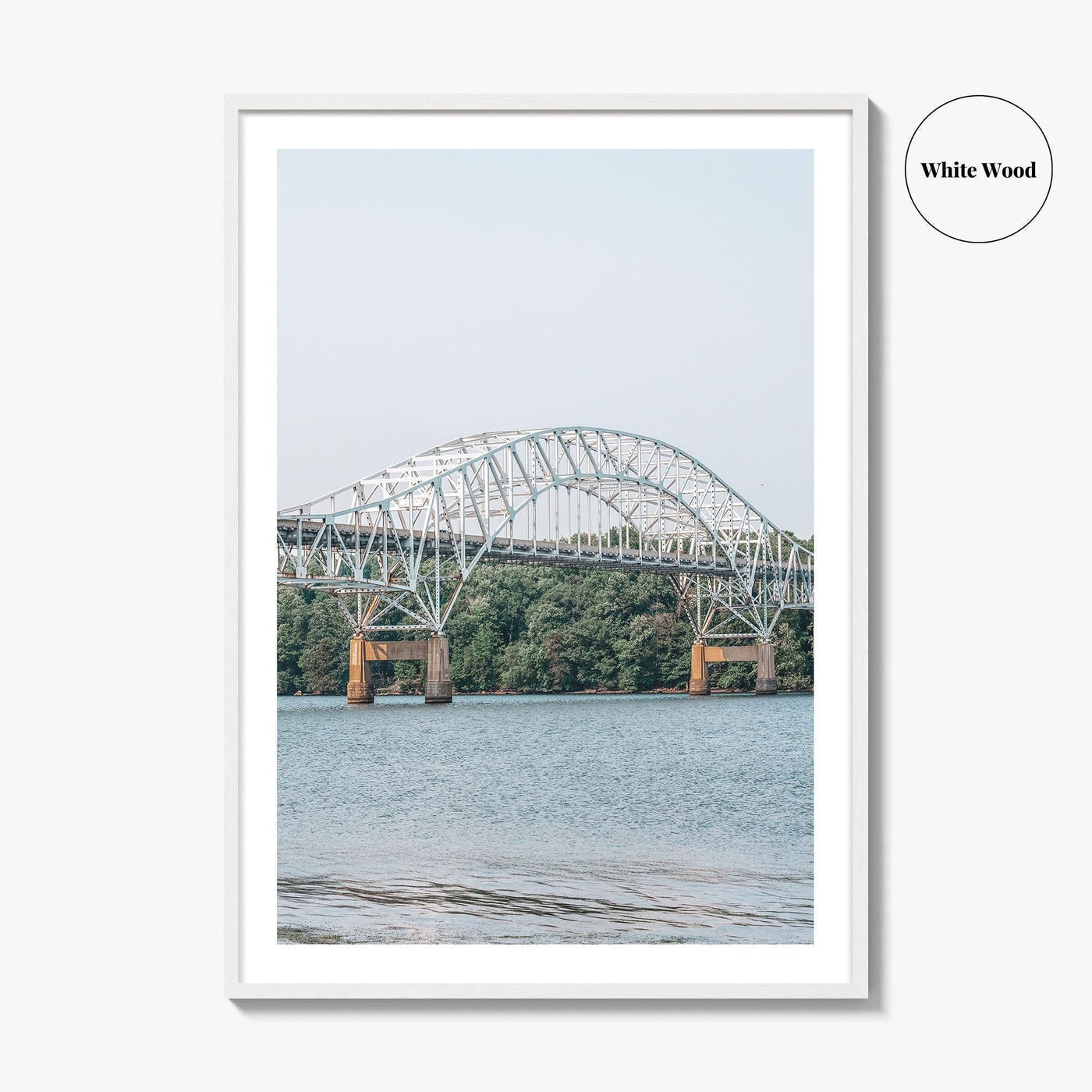 Maryland Fine Art Photo Print, Thomas J Hatem Memorial Bridge, Havre de Grace