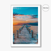 Islamorada Fine Art Photo Print, Florida Keys, FL, USA, Dock, Pier, Poster
