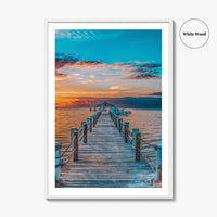 Islamorada Fine Art Photo Print, Florida Keys, FL, USA, Dock, Pier, Poster