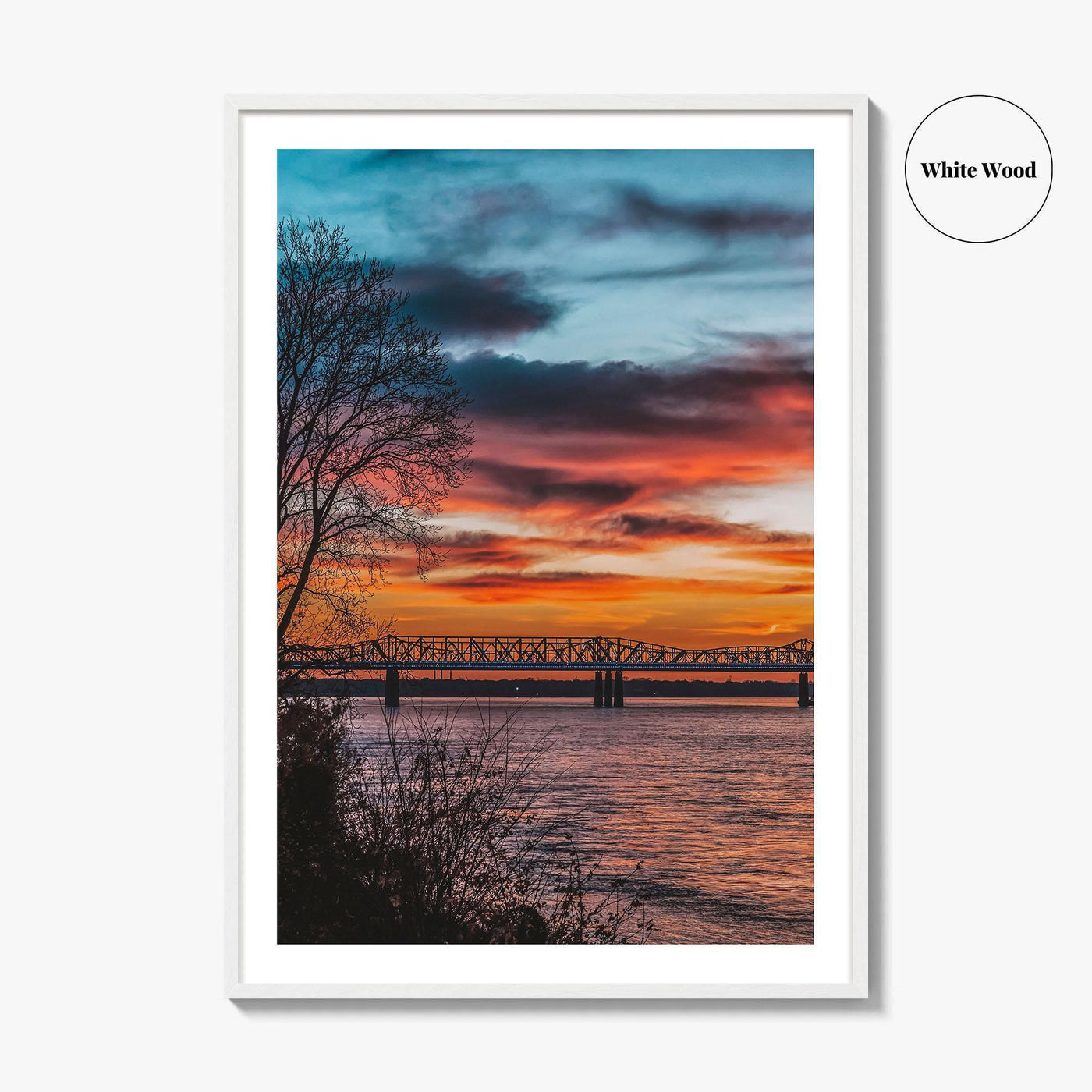 Memphis Fine Art Photo Print, TN, USA, Mississippi River, Wall Decor