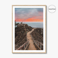 Marin County Fine Art Photo Print, Muir Beach Overlook, California Bay Area Wall Poster