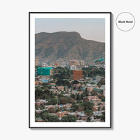 Kabul Skyline Fine Art Photo Print, Afghanistan, Capital City Wall Decor Poster