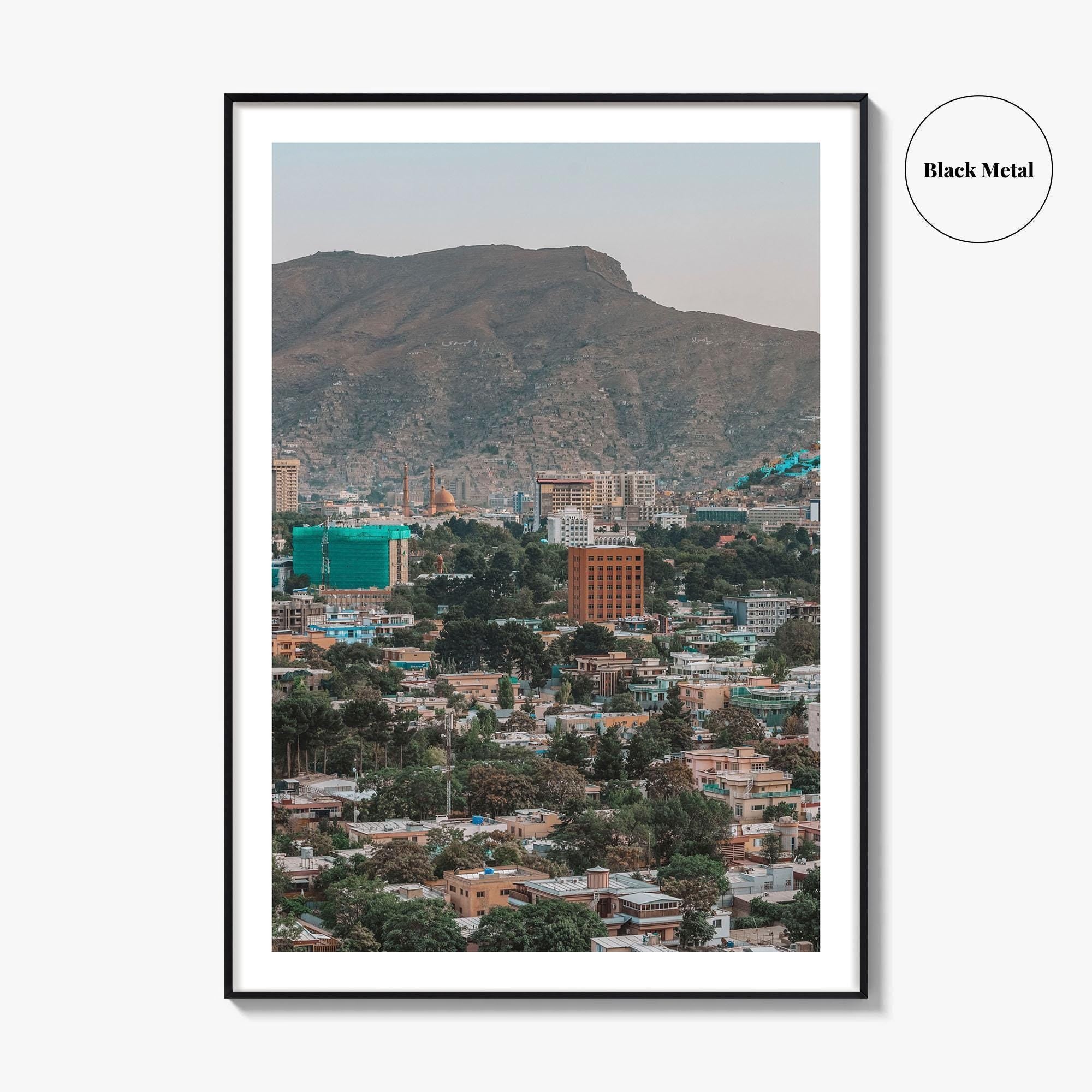 Kabul Skyline Fine Art Photo Print, Afghanistan, Capital City Wall Decor Poster