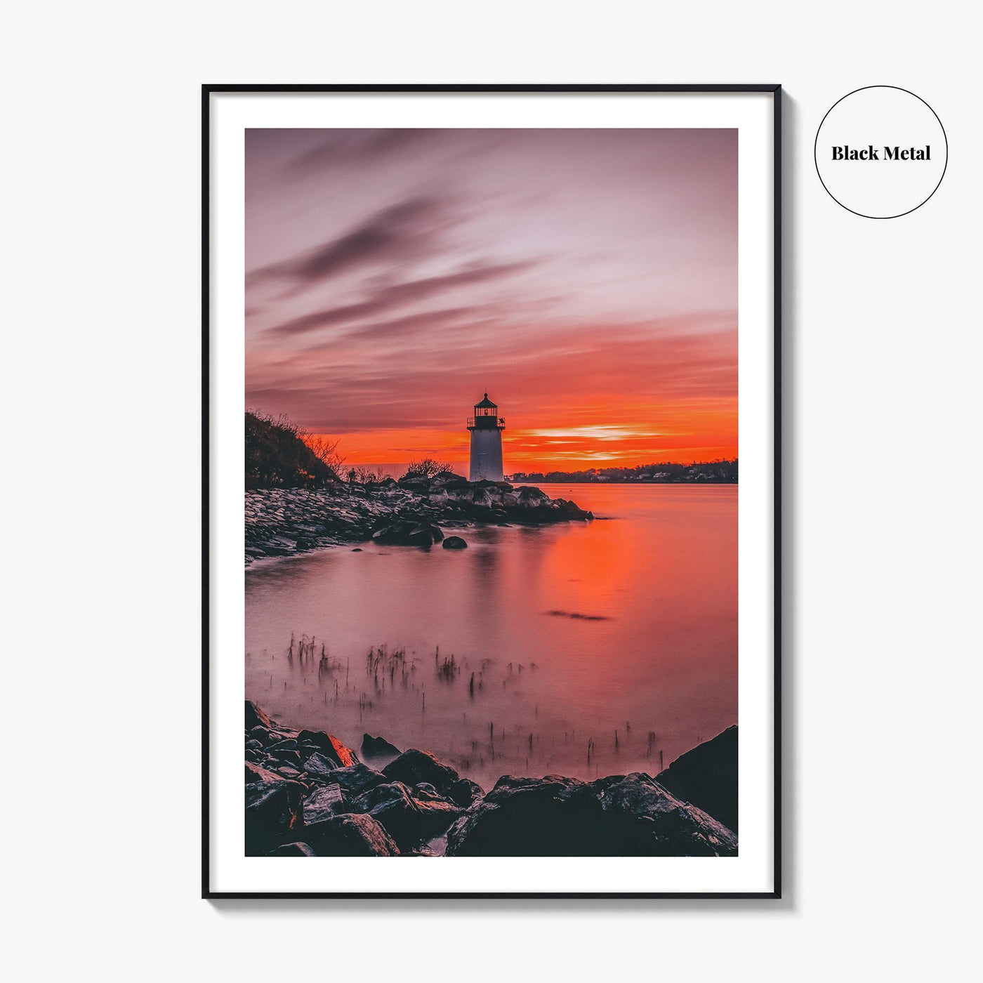 Salem Massachusetts Fine Art Photo Print, Fort Pickering Lighthouse, Winter Island, USA