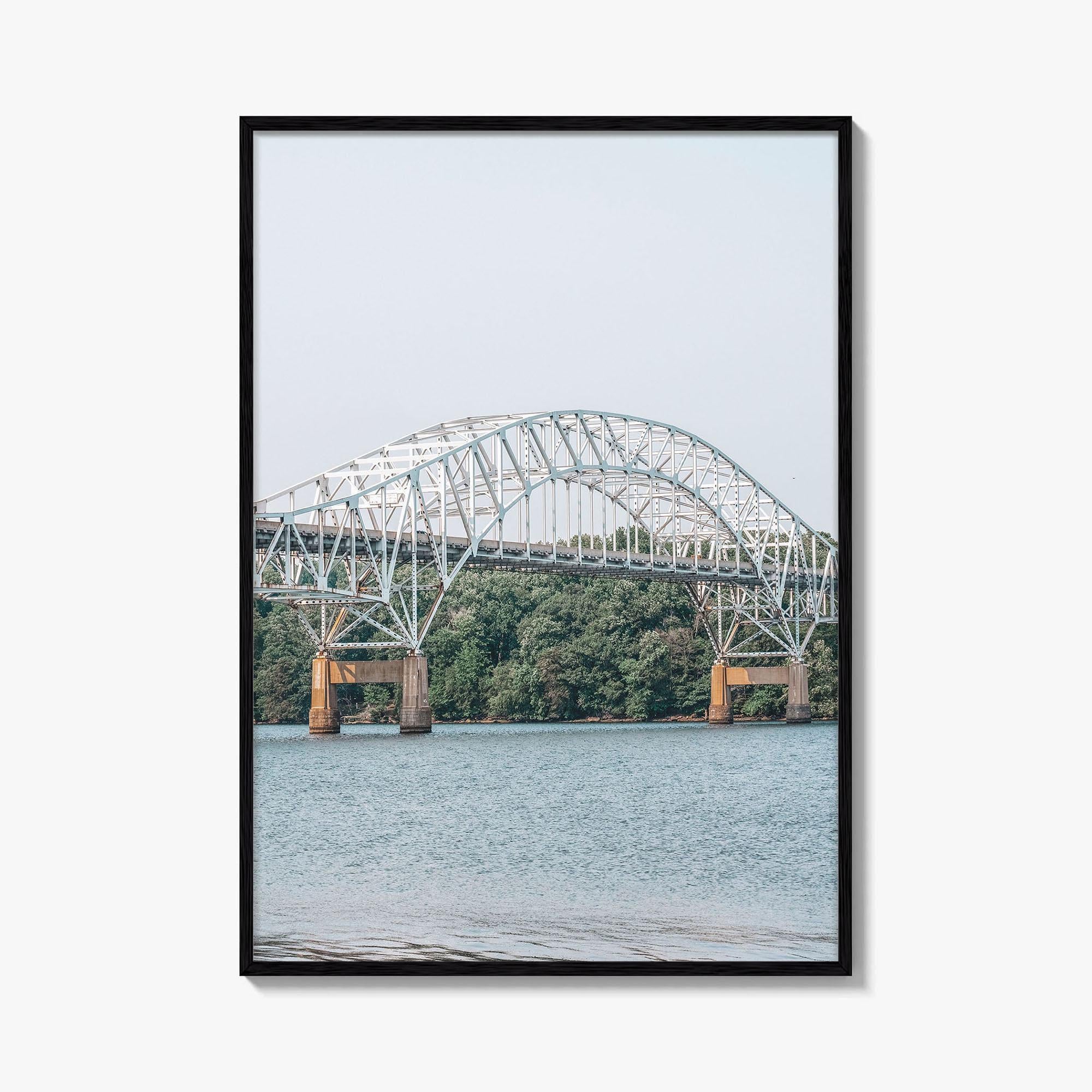 Maryland Fine Art Photo Print, Thomas J Hatem Memorial Bridge, Havre de Grace