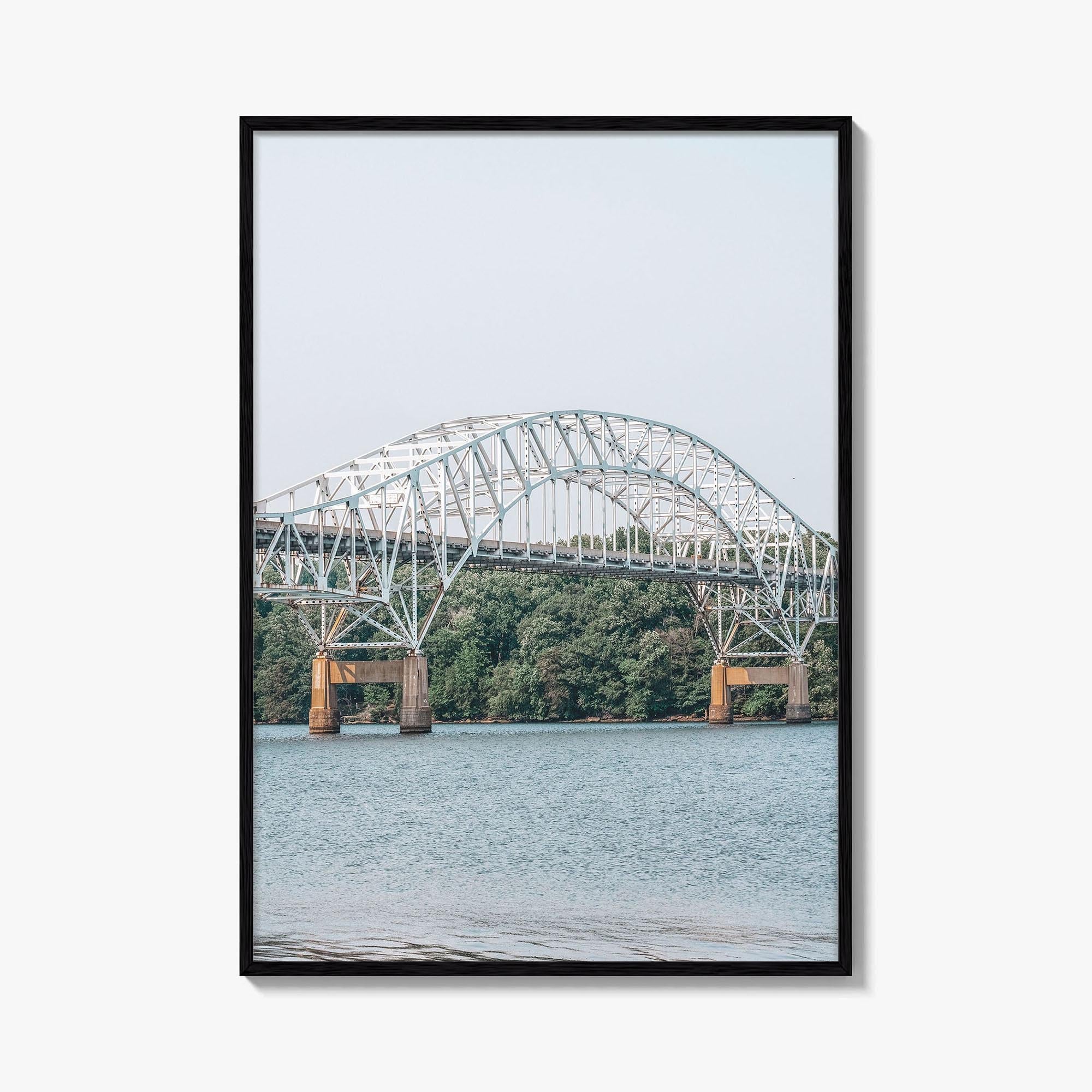 Maryland Fine Art Photo Print, Thomas J Hatem Memorial Bridge, Havre de Grace