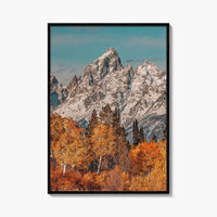 Grand Teton National Park Fine Art Photo Print, Teton Range, Wyoming Poster