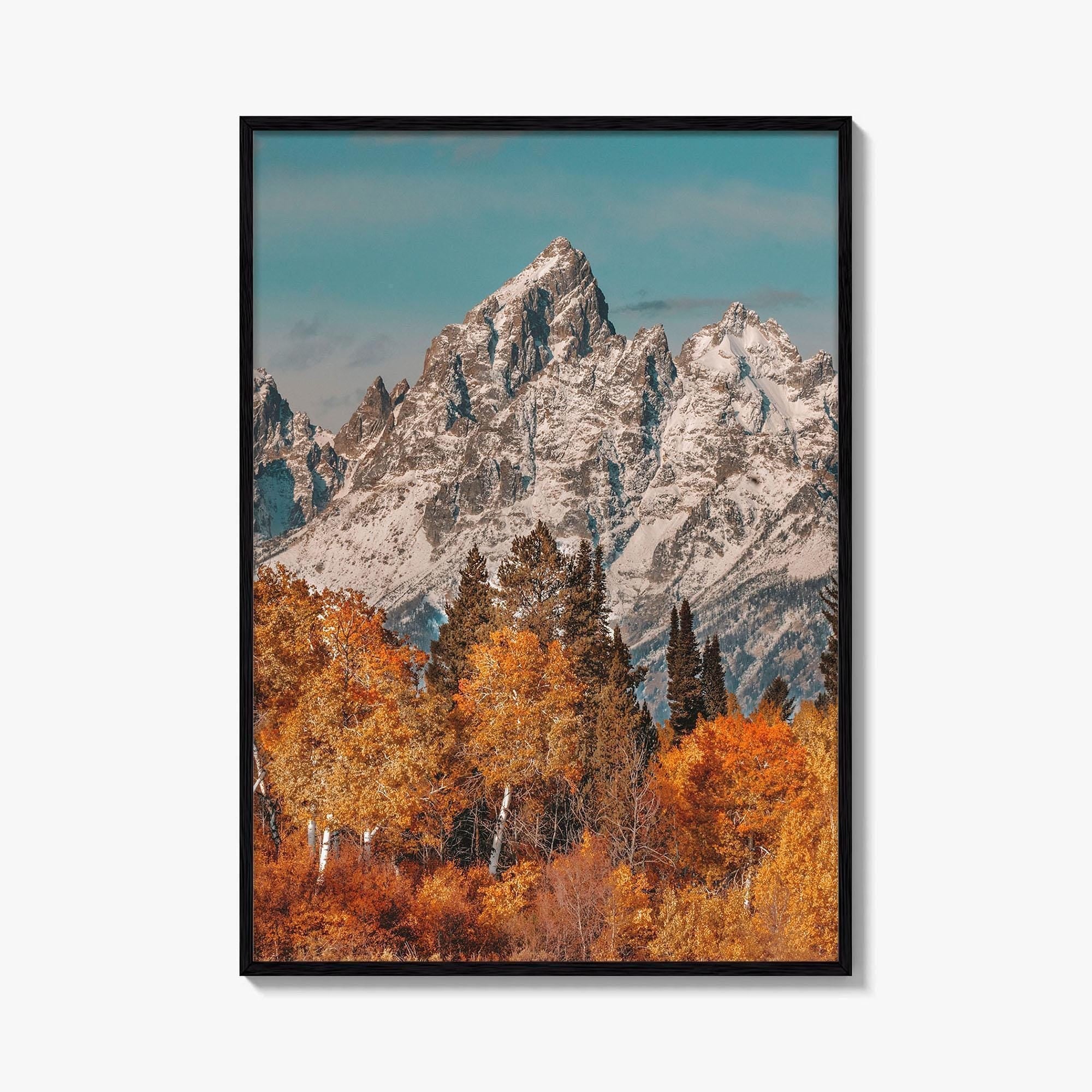 Grand Teton National Park Fine Art Photo Print, Teton Range, Wyoming Poster