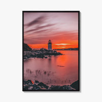 Salem Massachusetts Fine Art Photo Print, Fort Pickering Lighthouse, Winter Island, USA