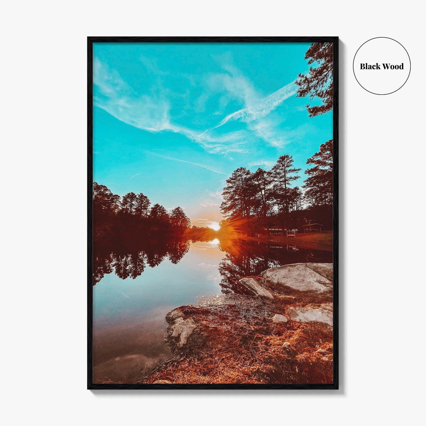 Lexington South Carolina Fine Art Photo Print, Gibson Pond Park, USA Wall Decor Poster