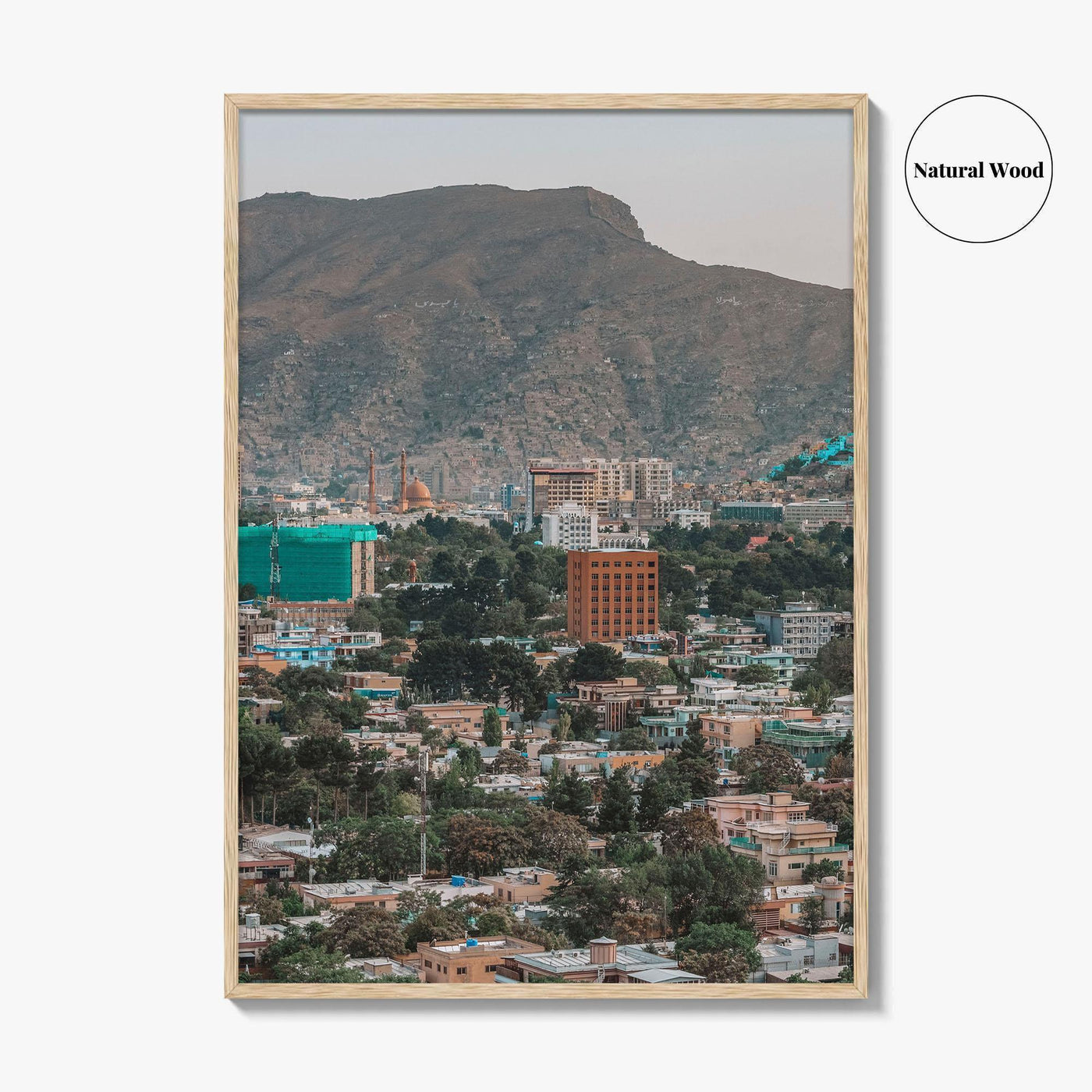 Kabul Skyline Fine Art Photo Print, Afghanistan, Capital City Wall Decor Poster