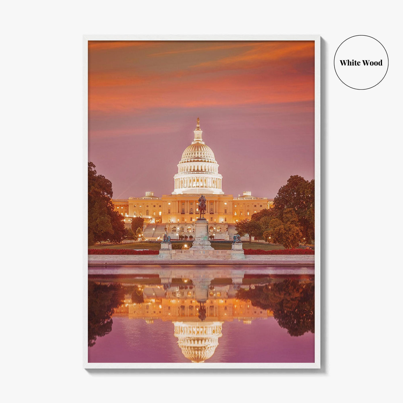 Washington DC Fine Art Photo Print, United States Capitol Building, Wall Decor Poster