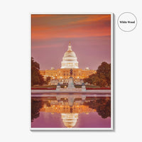 Washington DC Fine Art Photo Print, United States Capitol Building, Wall Decor Poster