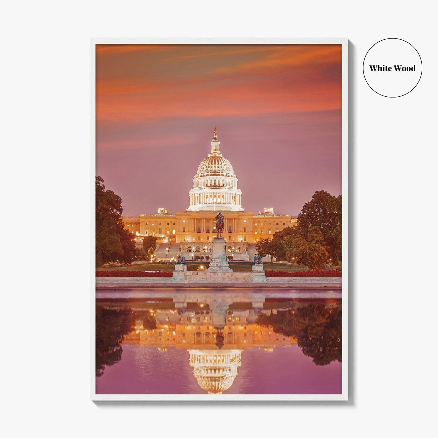 Washington DC Fine Art Photo Print, United States Capitol Building, Wall Decor Poster