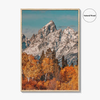 Grand Teton National Park Fine Art Photo Print, Teton Range, Wyoming Poster