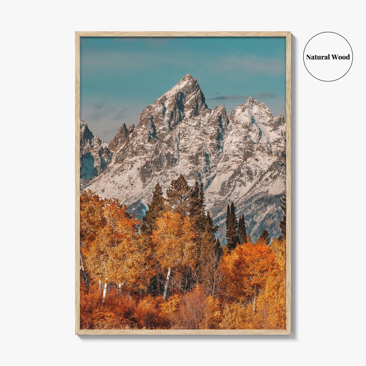 Grand Teton National Park Fine Art Photo Print, Teton Range, Wyoming Poster