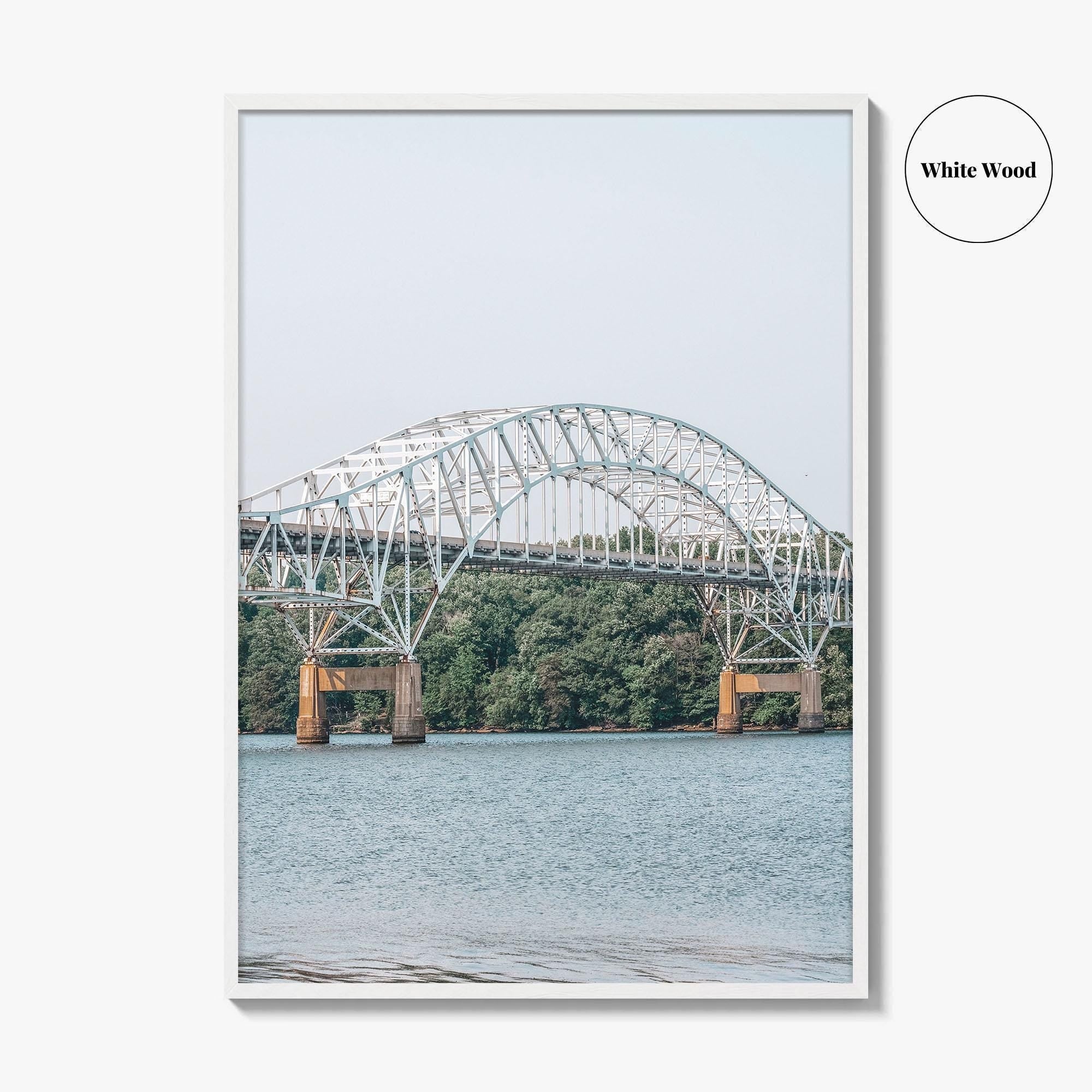 Maryland Fine Art Photo Print, Thomas J Hatem Memorial Bridge, Havre de Grace