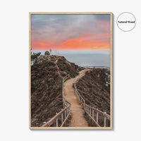 Marin County Fine Art Photo Print, Muir Beach Overlook, California Bay Area Wall Poster