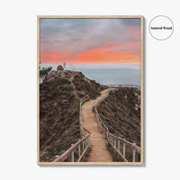 Marin County Fine Art Photo Print, Muir Beach Overlook, California Bay Area Wall Poster