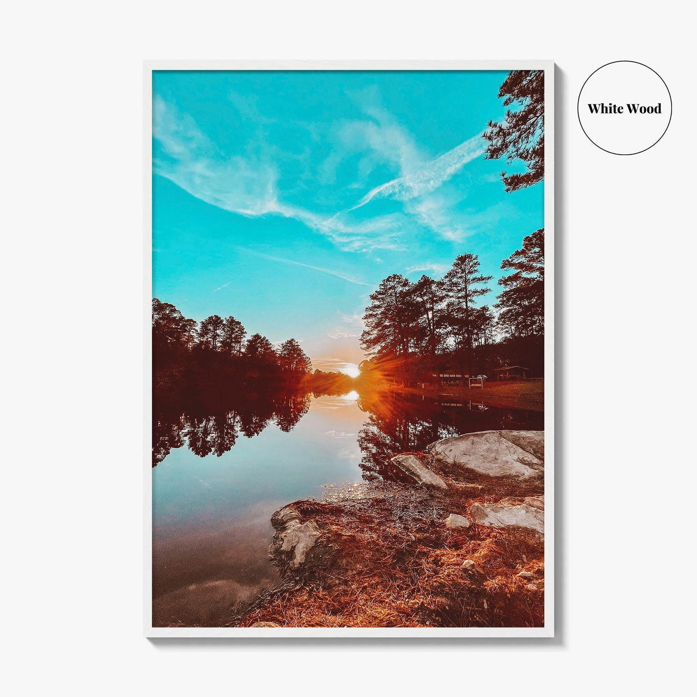 Lexington South Carolina Fine Art Photo Print, Gibson Pond Park, USA Wall Decor Poster