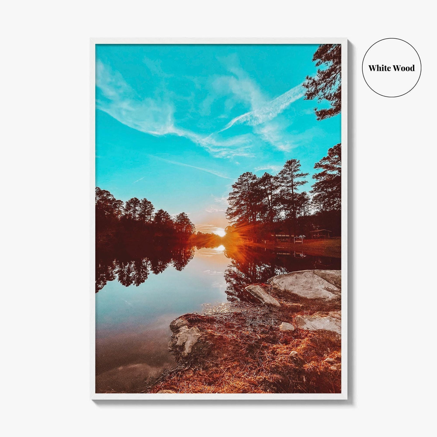 Lexington South Carolina Fine Art Photo Print, Gibson Pond Park, USA Wall Decor Poster