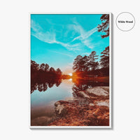 Lexington South Carolina Fine Art Photo Print, Gibson Pond Park, USA Wall Decor Poster