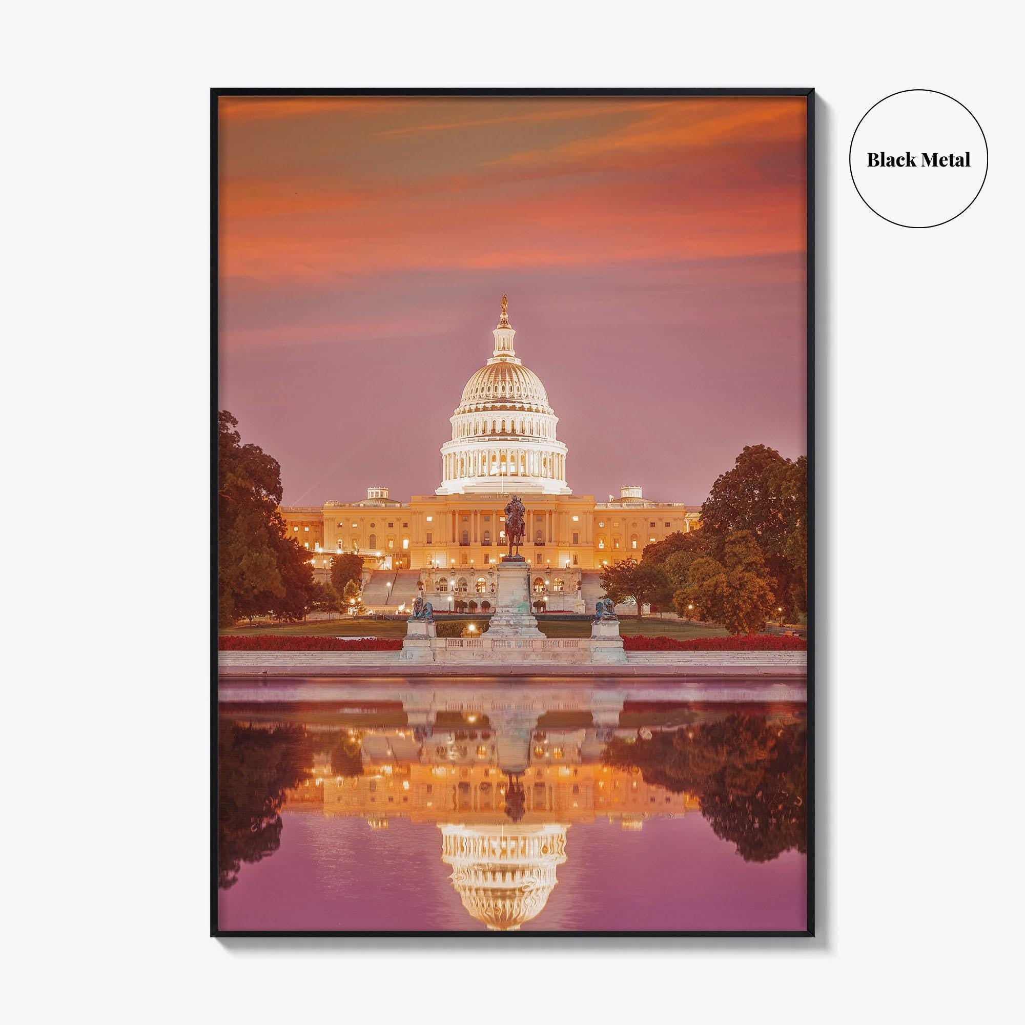 Washington DC Fine Art Photo Print, United States Capitol Building, Wall Decor Poster