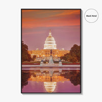 Washington DC Fine Art Photo Print, United States Capitol Building, Wall Decor Poster