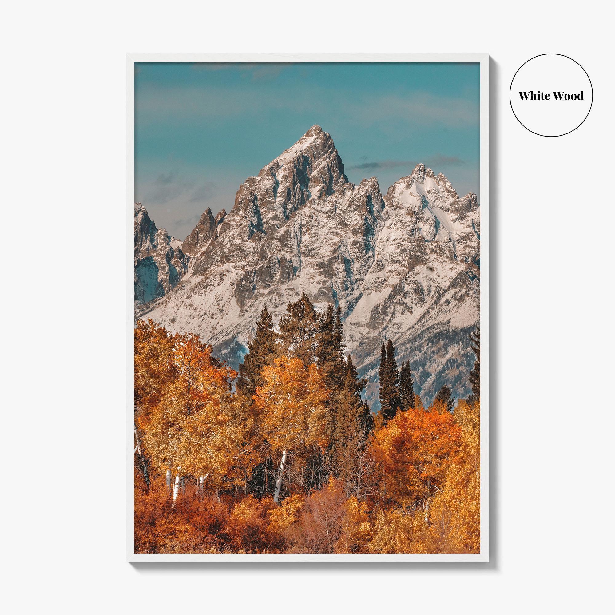 Grand Teton National Park Fine Art Photo Print, Teton Range, Wyoming Poster