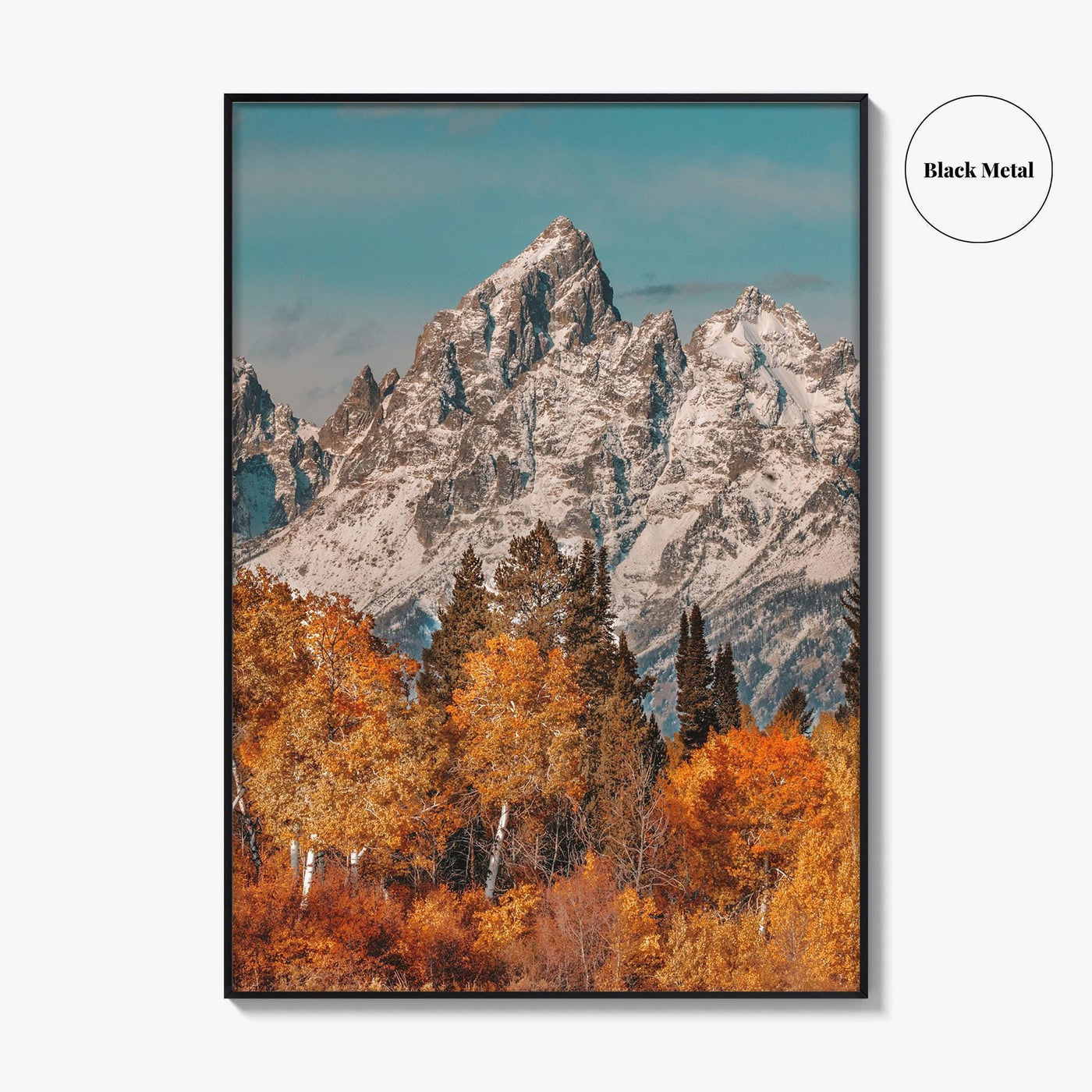 Grand Teton National Park Fine Art Photo Print, Teton Range, Wyoming Poster