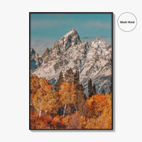 Grand Teton National Park Fine Art Photo Print, Teton Range, Wyoming Poster