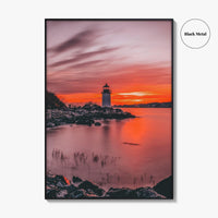 Salem Massachusetts Fine Art Photo Print, Fort Pickering Lighthouse, Winter Island, USA