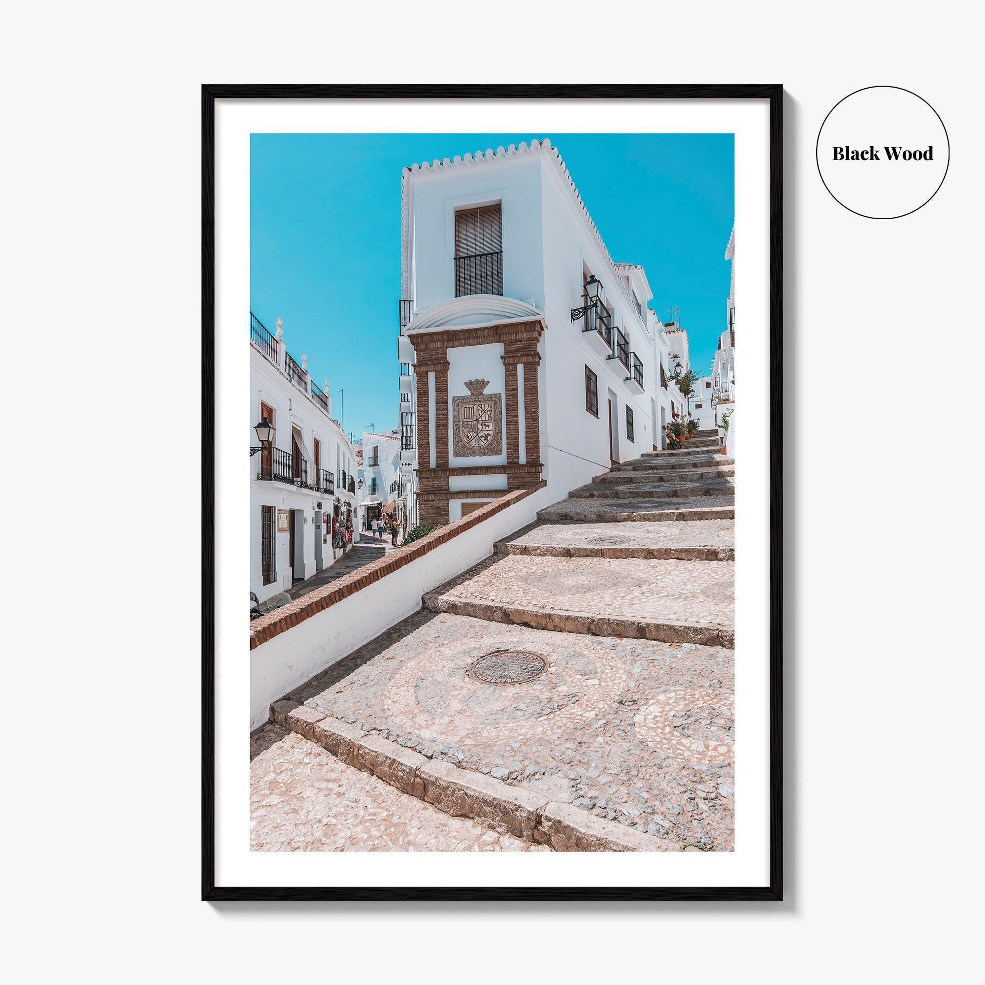Frigiliana Fine Art Photo Print, Nerja, Malaga, Andalusia Spain, Wall Decor Poster
