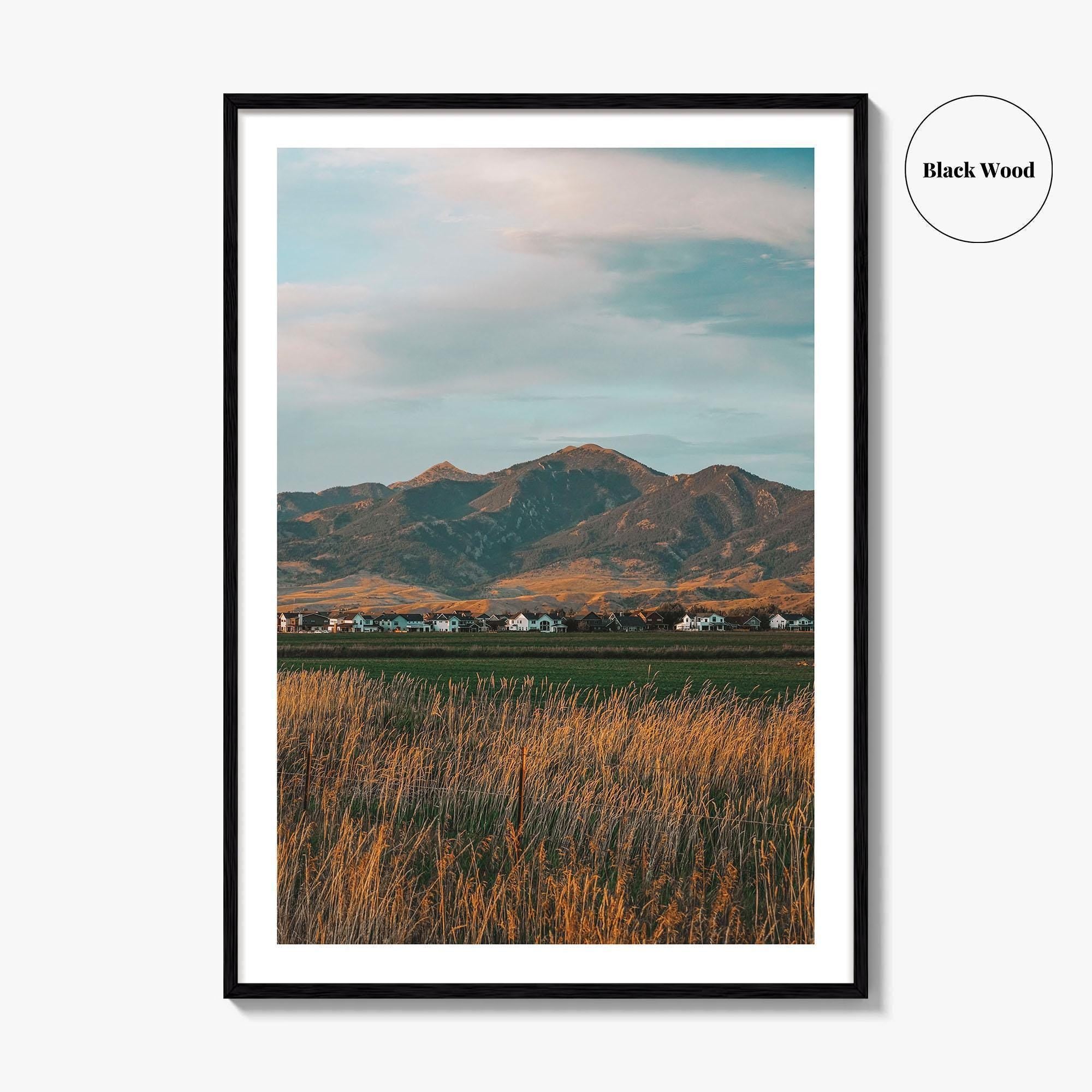 Bozeman Fine Art Photo Print, Montana State University, MT USA Wall Art Poster