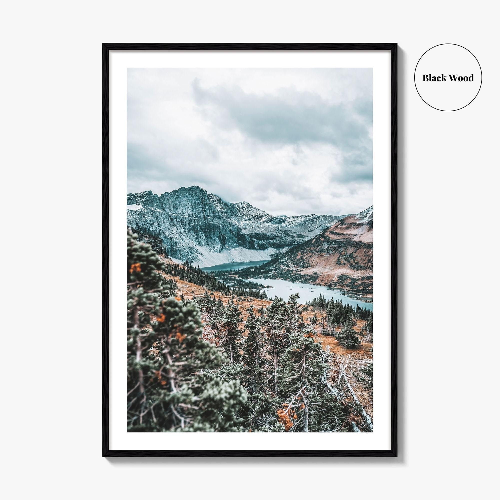 Glacier National Park Fine Art Photo Print, Going To The Sun Road, Montana USA