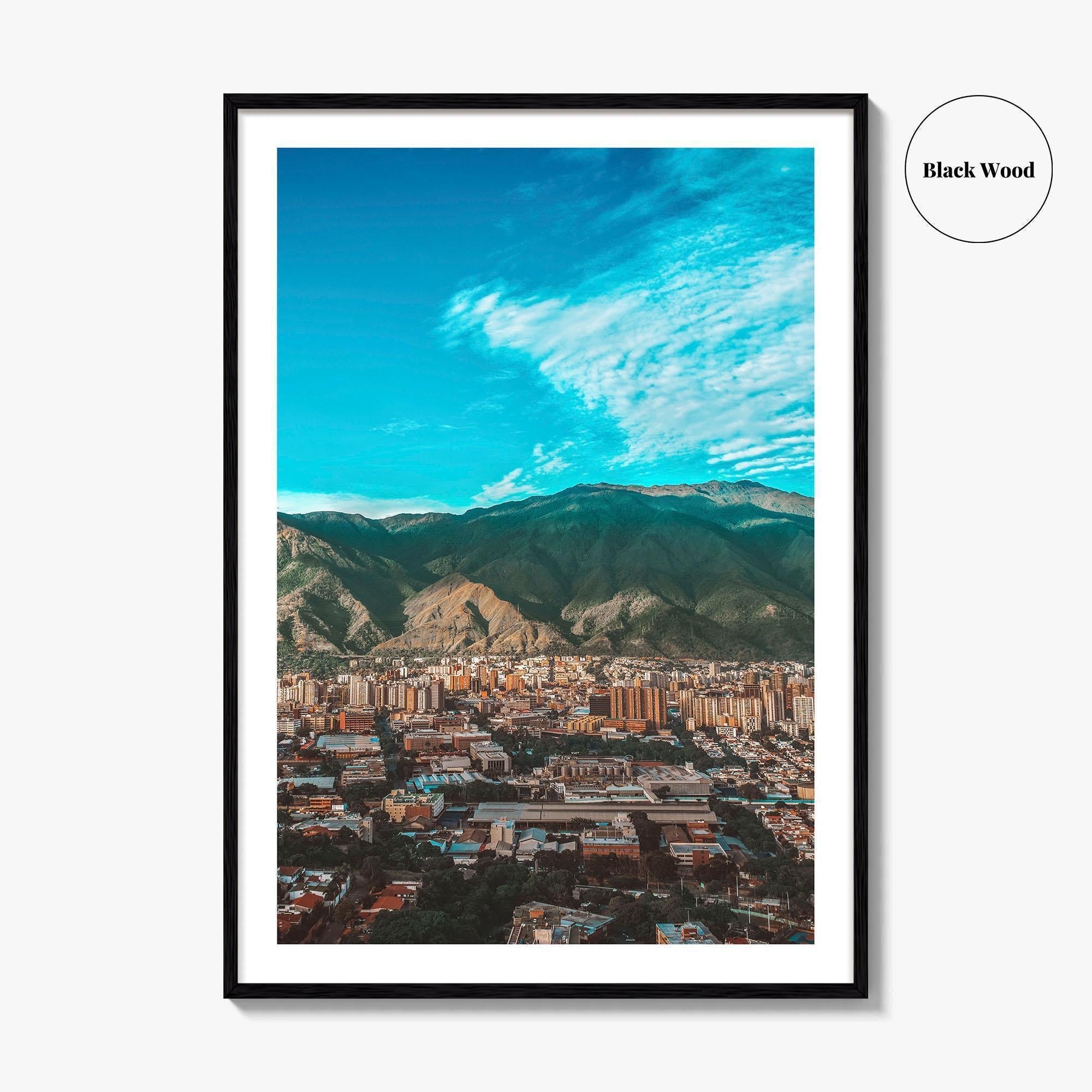 Caracas Fine Art Photo Print, Venezuela Wall Poster