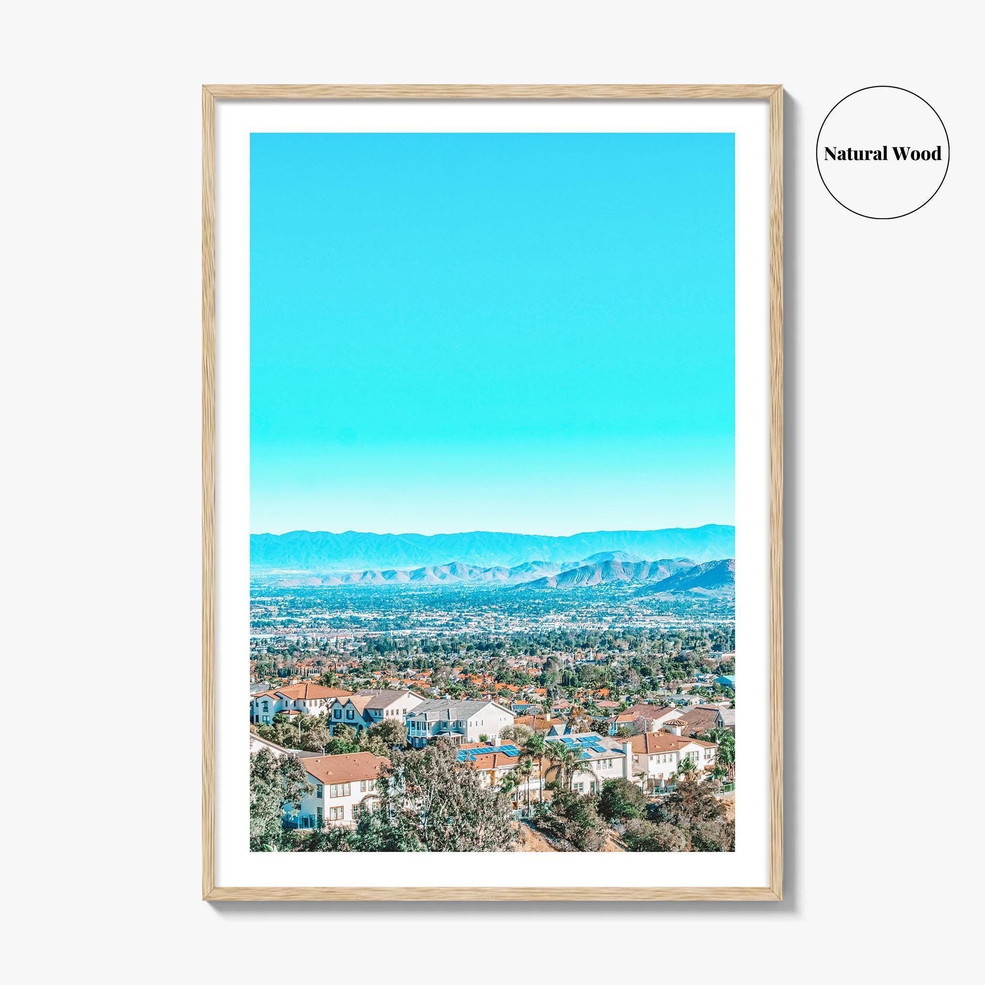 East Los Angeles Fine Art Photo Print, California, SoCal, USA Wall Poster