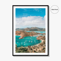 Antigua and Barbuda Fine Art Photo Print, English Harbour, Shirley Heights, Wall Poster