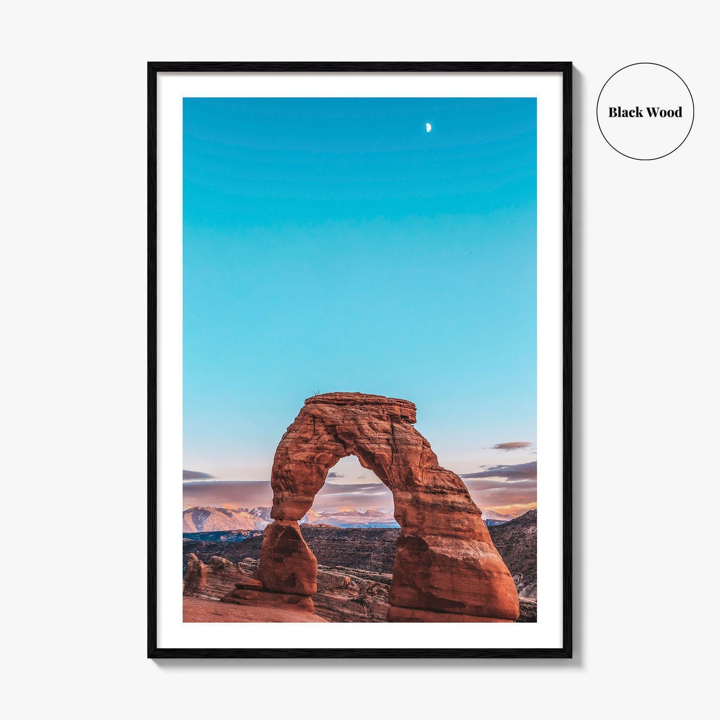 Arches National Park Fine Art Photo Print, Delicate Arch, Moab Utah, Wall Decor Poster