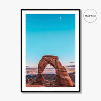 Arches National Park Fine Art Photo Print, Delicate Arch, Moab Utah, Wall Decor Poster
