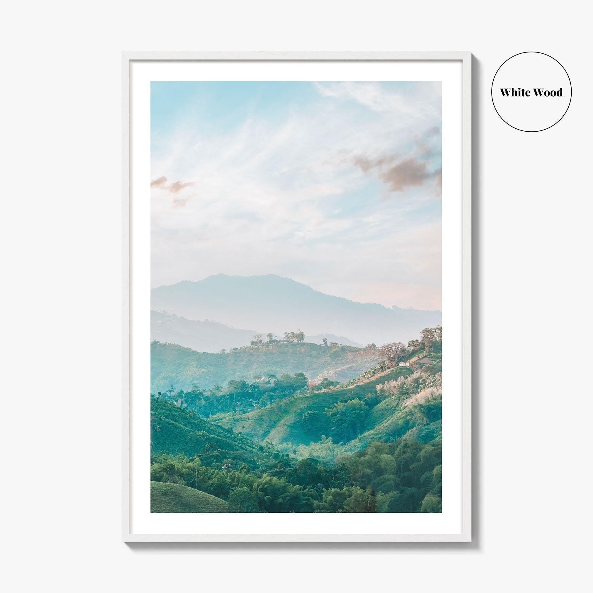 Colombia Fine Art Photo Print, Eje Cafetero, Coffee Region, Salento, Quindío Poster